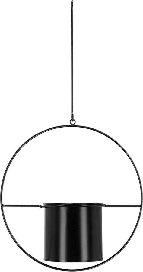 Esschert Design Plantenhanger Staal Zwart Ø35xH15 cm