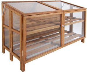 Esschert Design FSC hardhouten kweekkas breed