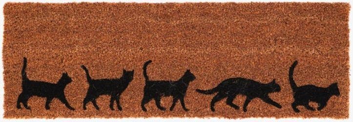 Esschert Design Katten Deurmat Kokosmat