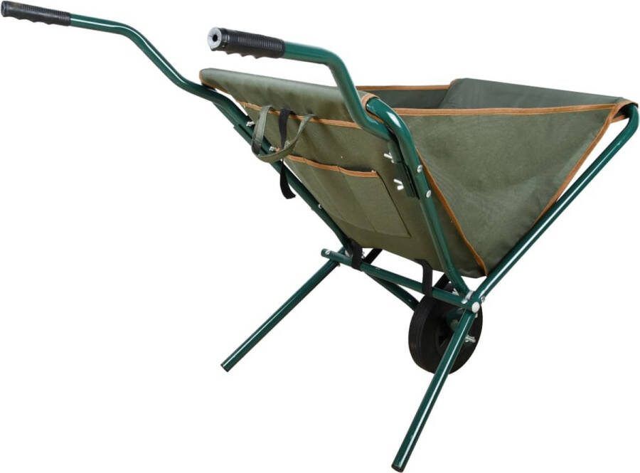 LuxeLivin' Esschert Design Kruiwagen inklapbaar groen