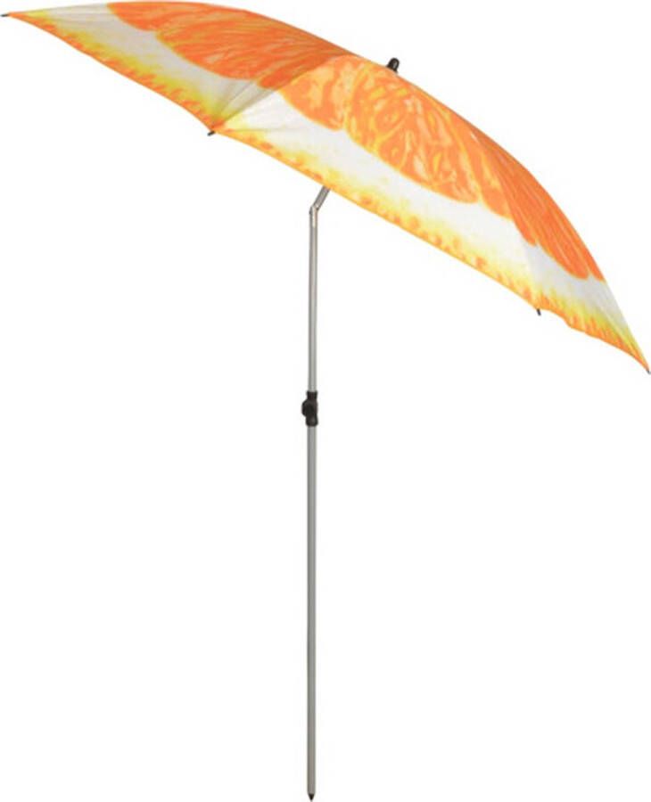 Esschert Design Parasol Sinaasappel 184 Cm Polyester Oranje