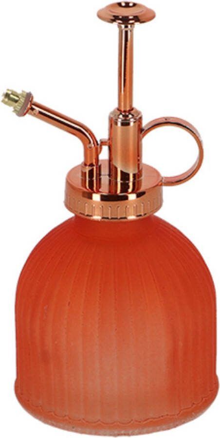 Esschert Design plantenspuit vernevelaar glas terracotta koper 15.5 cm