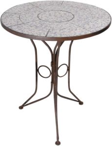 Esschert Design Tafel aged ceramic blauw