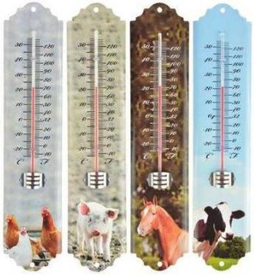 Esschert Design Thermometer boerderij (1 stuk) assorti