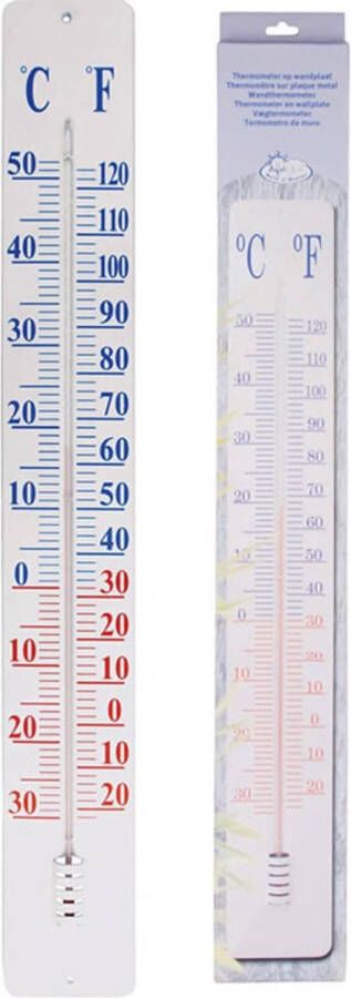Esschert Design Thermometer op wandplaat TH9 90 cm