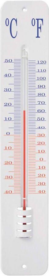 Esschert Design Thermometer op wandplaat klein