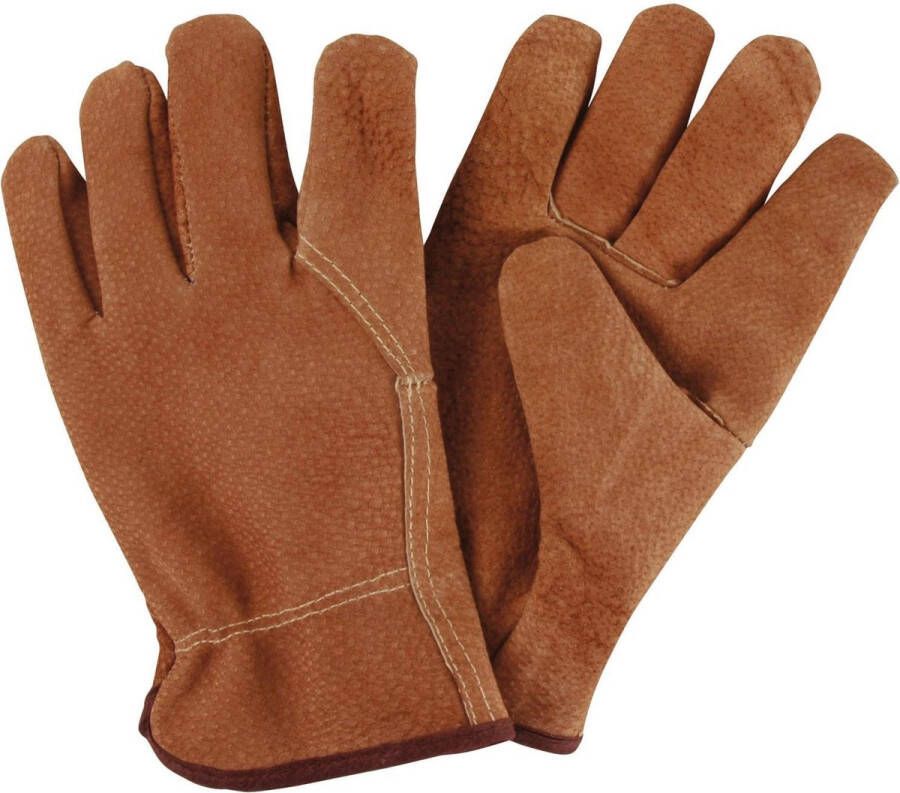 Esschert Design Varkensleren tuinhandschoenen