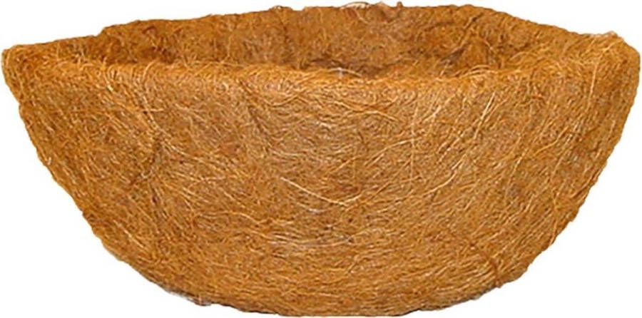 Esschert Design Voorgevormde inlegvel kokos voor hanging basket 40 cm kokosinleggers plantenbak van kokos