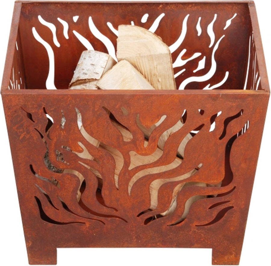 Esschert Design Vuurkorf 39 x 39 x 30 cm Roest FF161