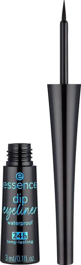 Essence Dip Eyeliner Waterproof Voděodolné + Dlouhotrvající Oční Linky 3 Ml