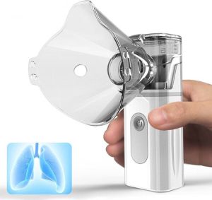 Essentials Inhalator – Gezichtsstomer – Aerosoltoestel – Vernevelaar Inhalator – Gezichtssauna – Inhalatieapparaat Hulp tegen Astma
