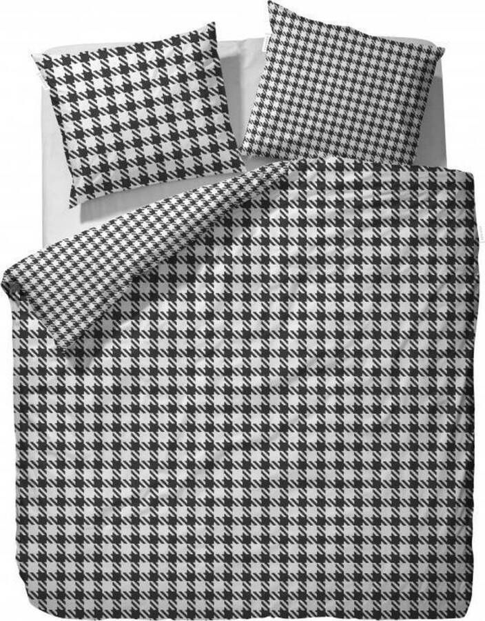 Essenza Audrey Dekbedovertrek Eenpersoons 140x200 220 cm Black White