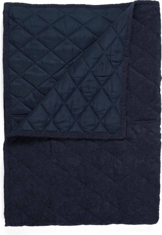 Essenza Billie Sprei 220 x 265 cm Nachtblauw