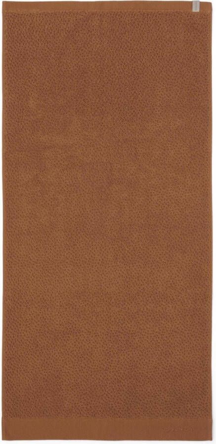 Essenza Connect Organic Breeze Handdoek Leather brown 60x110 cm