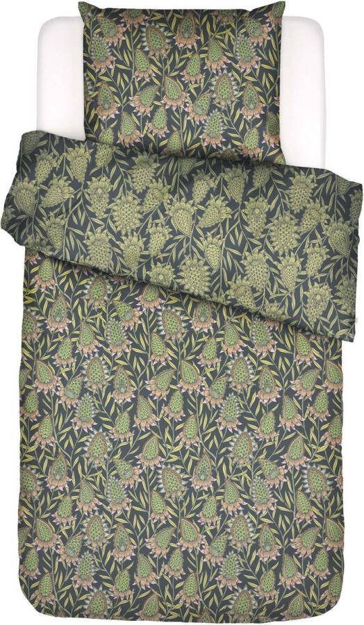 Essenza Fela Dekbedovertrek Sloe Blue Eenpersoons – 140x200 220 cm