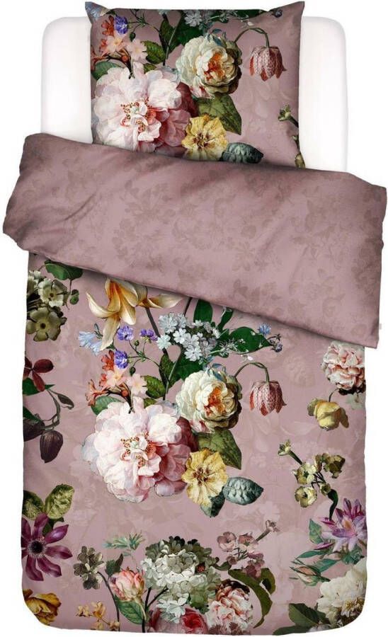 Essenza Fleur Dekbedovertrek Woodrose Lits-Jumeaux XL – 260x200 220 cm