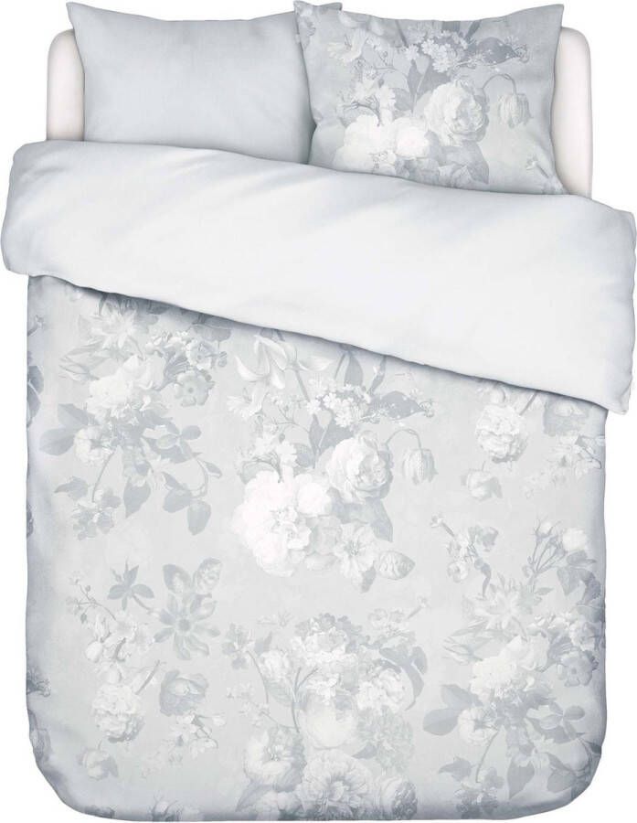 Essenza Floor Dekbedovertrek illusion blue Tweepersoons – 200x200 220 cm