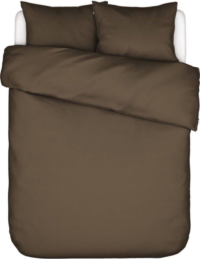 Essenza Minte Dekbedovertrek Cafe Noir Lits-Jumeaux XL – 260x200 220 cm
