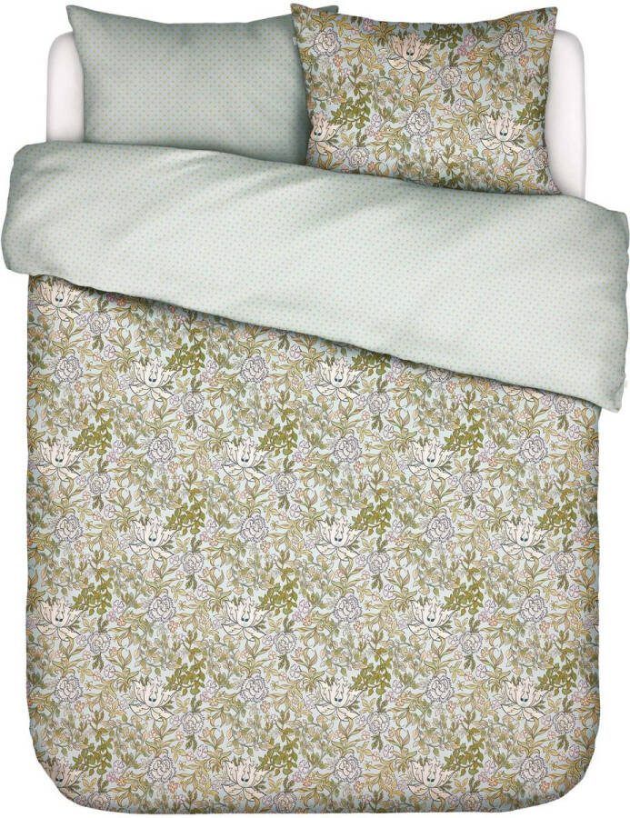 Essenza Ophelia Dekbedovertrek Hazy Blue Lits-Jumeaux XL – 260x200 220 cm