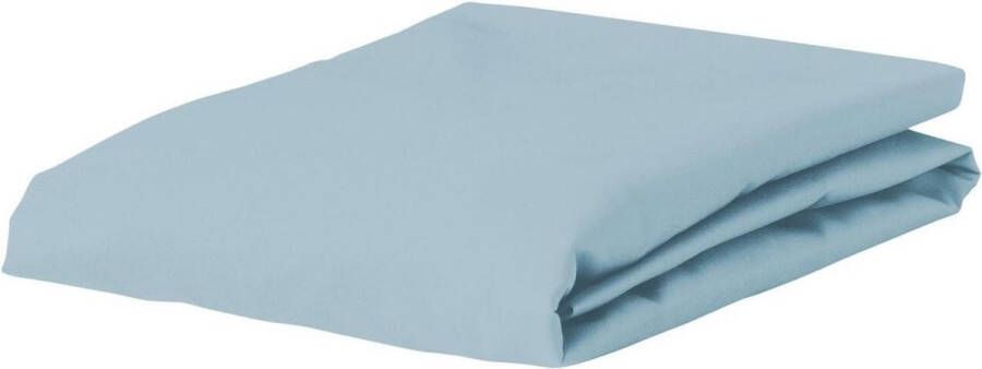 Essenza Premium Percale Hoeslaken IJsblauw 120x200 cm