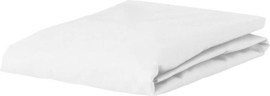 Essenza Premium percale katoen hoeslaken extra hoog 100% percale katoen 1-persoons (80x200 cm) White
