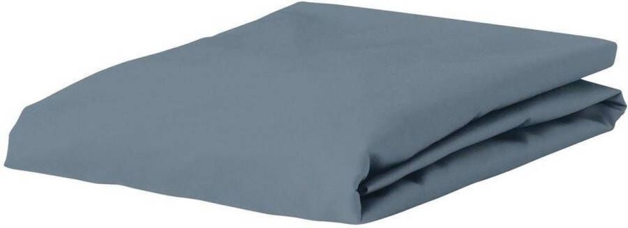 Essenza Satin Hoeslaken Denim Blue 80x200 cm