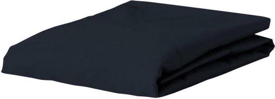 Essenza Satin Hoeslaken Nightblue 90x200 cm