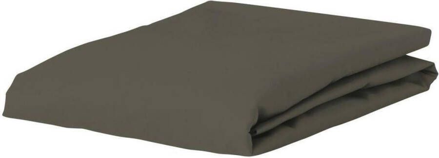 Essenza Satin Hoeslaken Taupe 140x200 cm