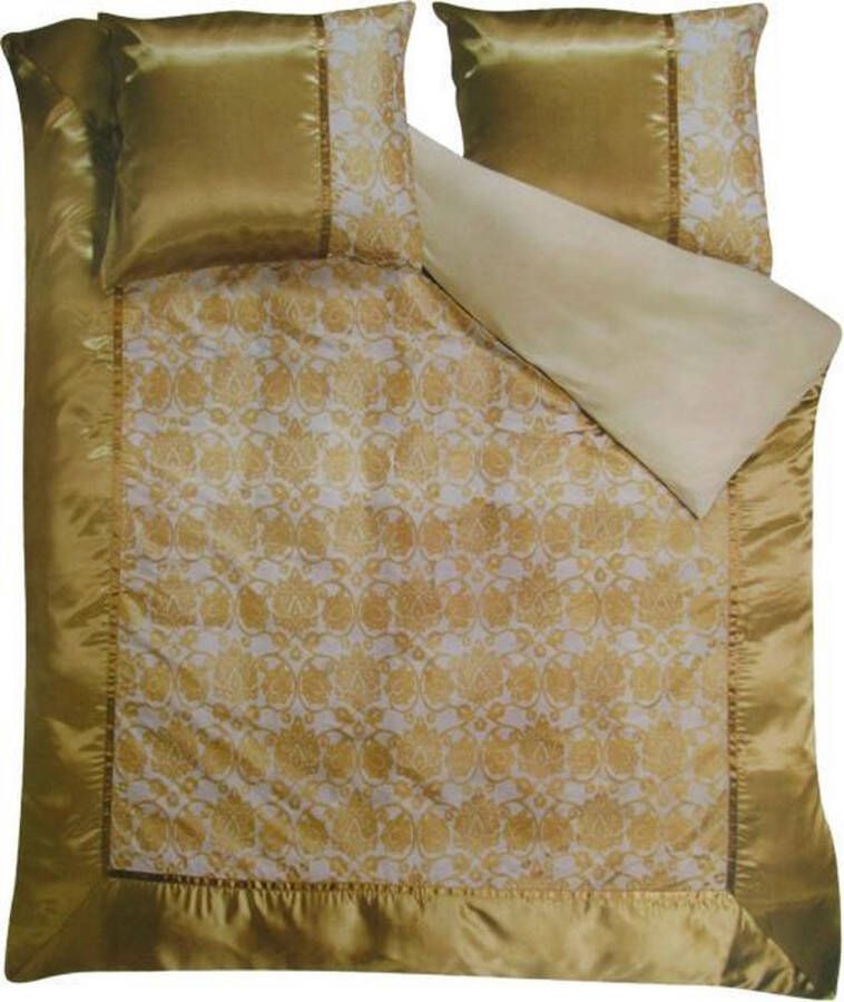 Essenza Shine Dekbedovertrek Eenpersoons 140x200 220 cm Gold