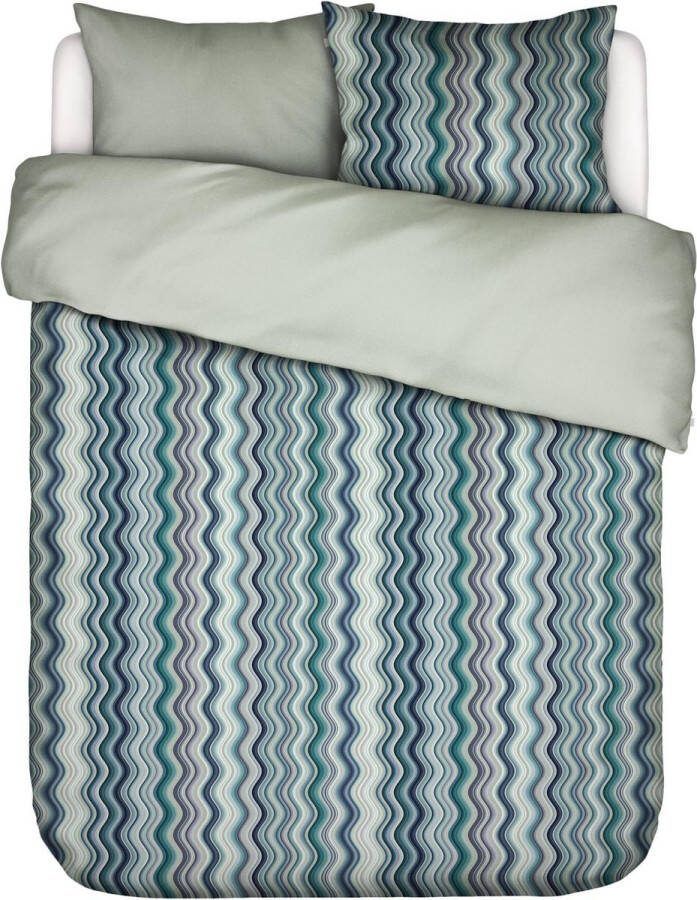 Essenza Sol Dekbedovertrek Comforting green Lits-Jumeaux XL – 260x200 220 cm