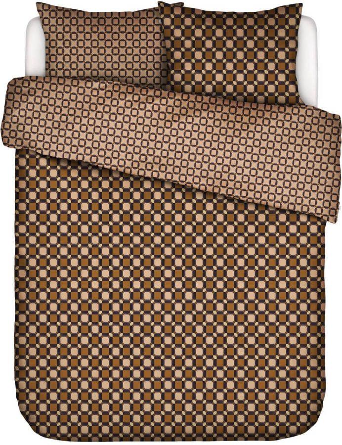 Essenza Teades Dekbedovertrek Light leather Lits-Jumeaux XL – 260x200 220 cm
