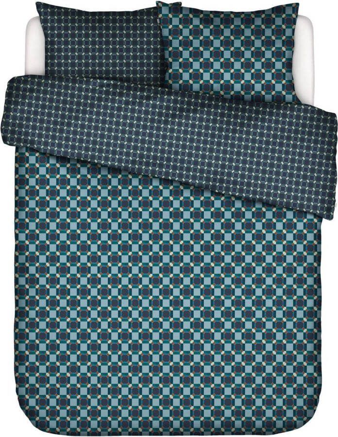 Essenza Teades Dekbedovertrek Nightblue Lits-Jumeaux XL – 260x200 220 cm