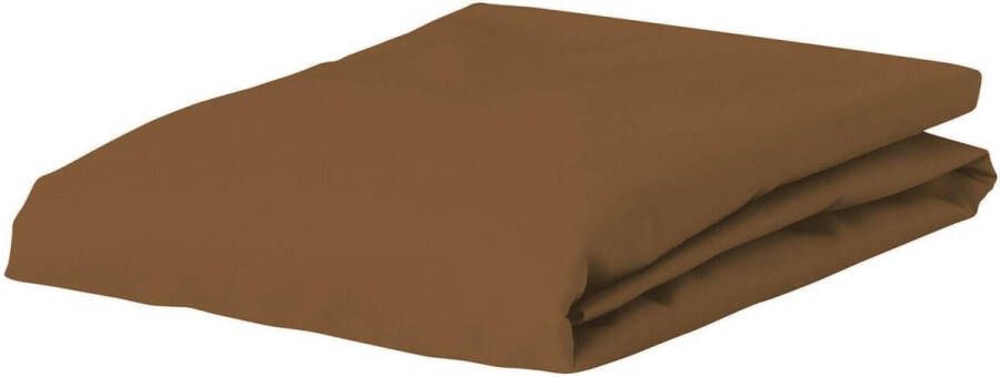 Essenza The Perfect Organic Jersey Hoeslaken Leather brown 180-200 x 200-220 cm