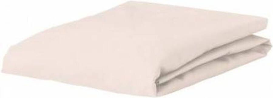 Essenza Topper Hoeslaken Premium Percal Oyster 100x200