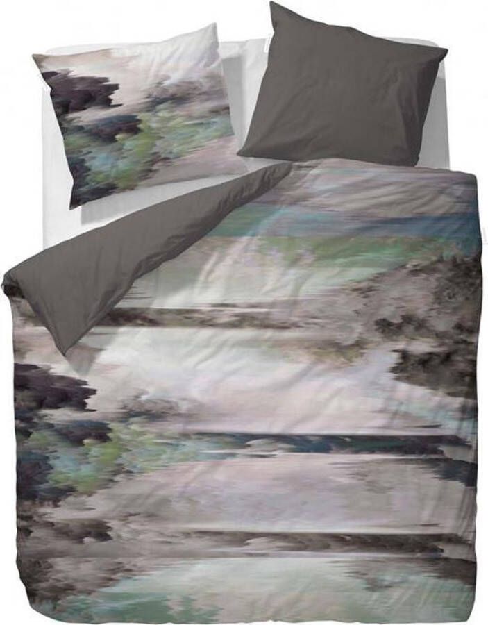 Essenza Vance Dekbedovertrek 150x210 + 50x60 cm Aqua