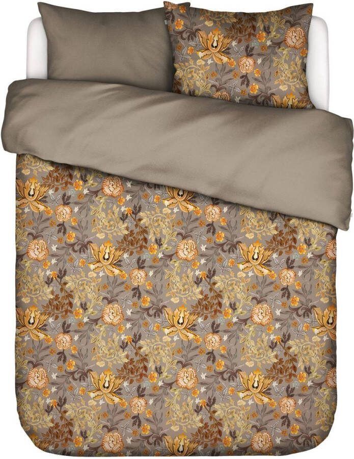 Essenza Veron Dekbedovertrek Winter brown Lits-Jumeaux 240x200 220 cm
