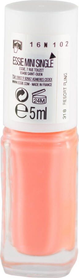 Essie 318 Resort Fling nagellak Roze 5 ml