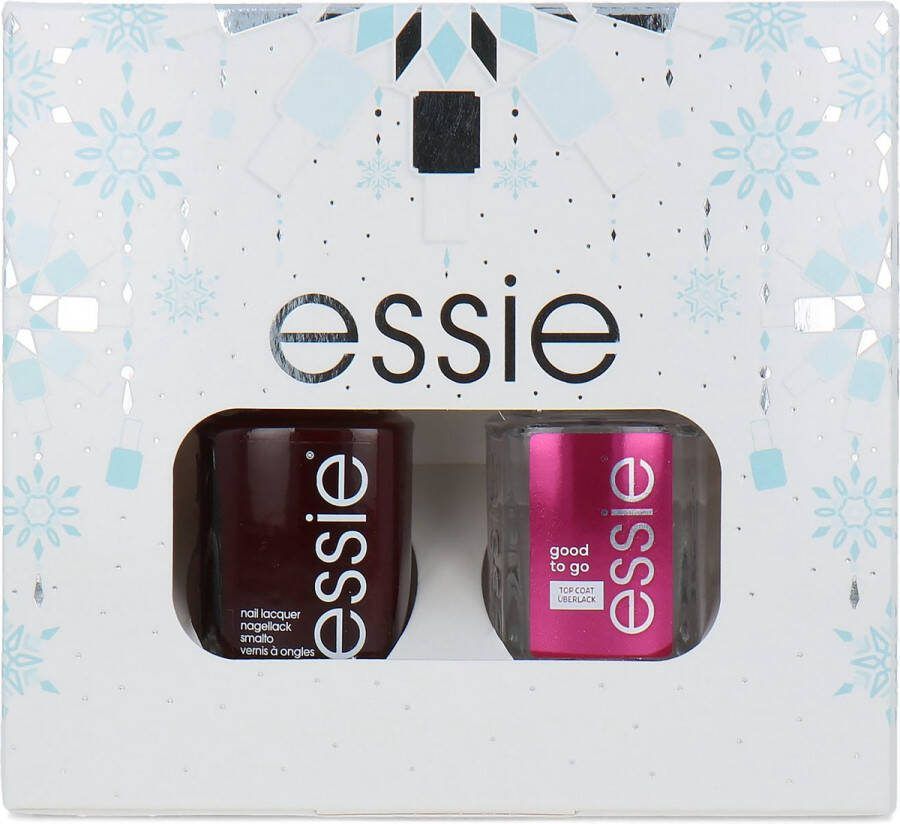 Essie Cadeauset Bordeaux-Good To Go Topcoat
