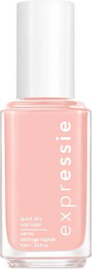Essie expr 0 crop top & roll roze sneldrogende nagellak 10ml