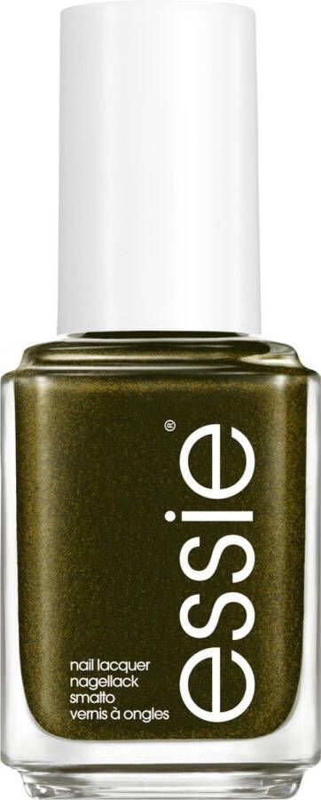 Essie fall 2021 limited edition 808 high voltage vinyl groen glitter nagellak 13 5ml