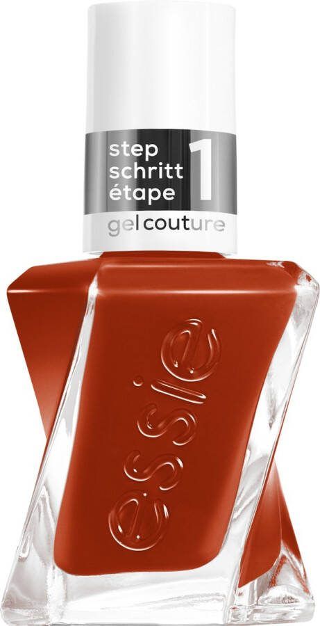 Essie Gel Couture nagellak 252 fab florals oranje gelnagellak zonder UV-lamp voor je eigen gelmanicure thuis tot wel 15 dagen glanzend oranje 13 5ml