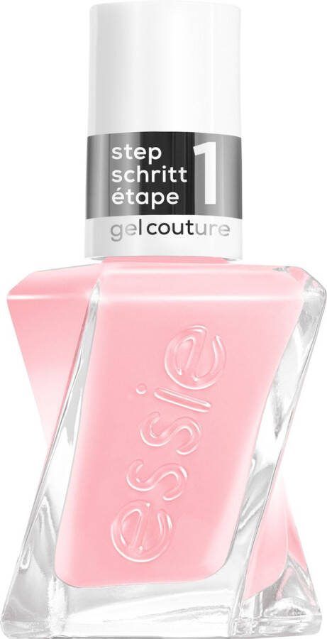 Essie Gel Couture nagellak 505 gossamer garments roze gelnagellak zonder UV-lamp voor je eigen gelmanicure thuis tot wel 15 dagen glanzend roze 13 5ml