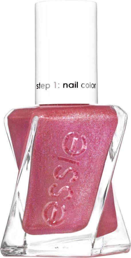 Essie gel couture sun-rush metal collectie (limited edition) 520 sequ-in the know roze metallic nagellak 13 5 ml