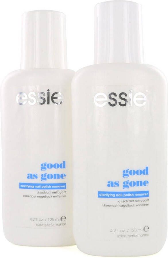 Essie Good As Gone Nagellak Remover 125 ml (2 Stuks)