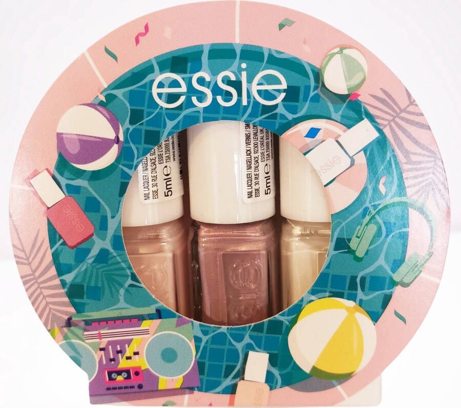 Essie Mini Trio Cadeauset 3 x 5 ml