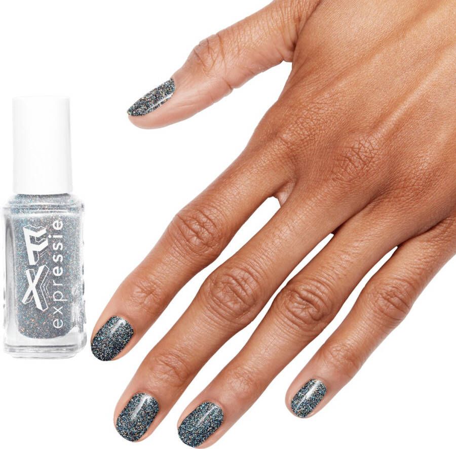 Essie Nagellak Expr Holo FX Silber 455 10 ml