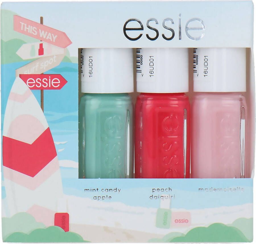 Essie Summer Mini Nailpolish Cadeauset 3 x 5 ml
