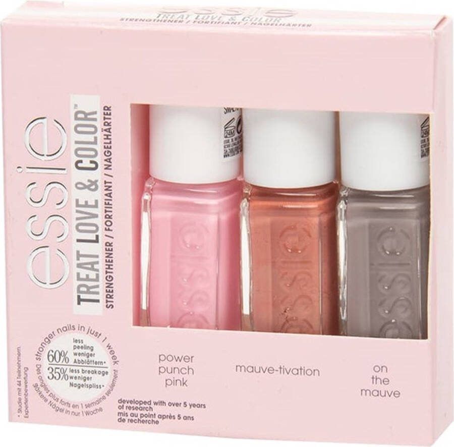 Essie Treat Love Color nagellak set van drie stuks