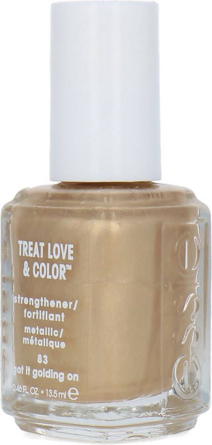 Essie Treat Love & Color Metallic Strengthener Nagellak 83 Got It Golding On