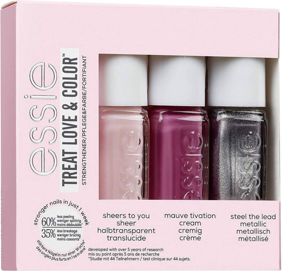 Essie Treat love & color set van 3 stuks